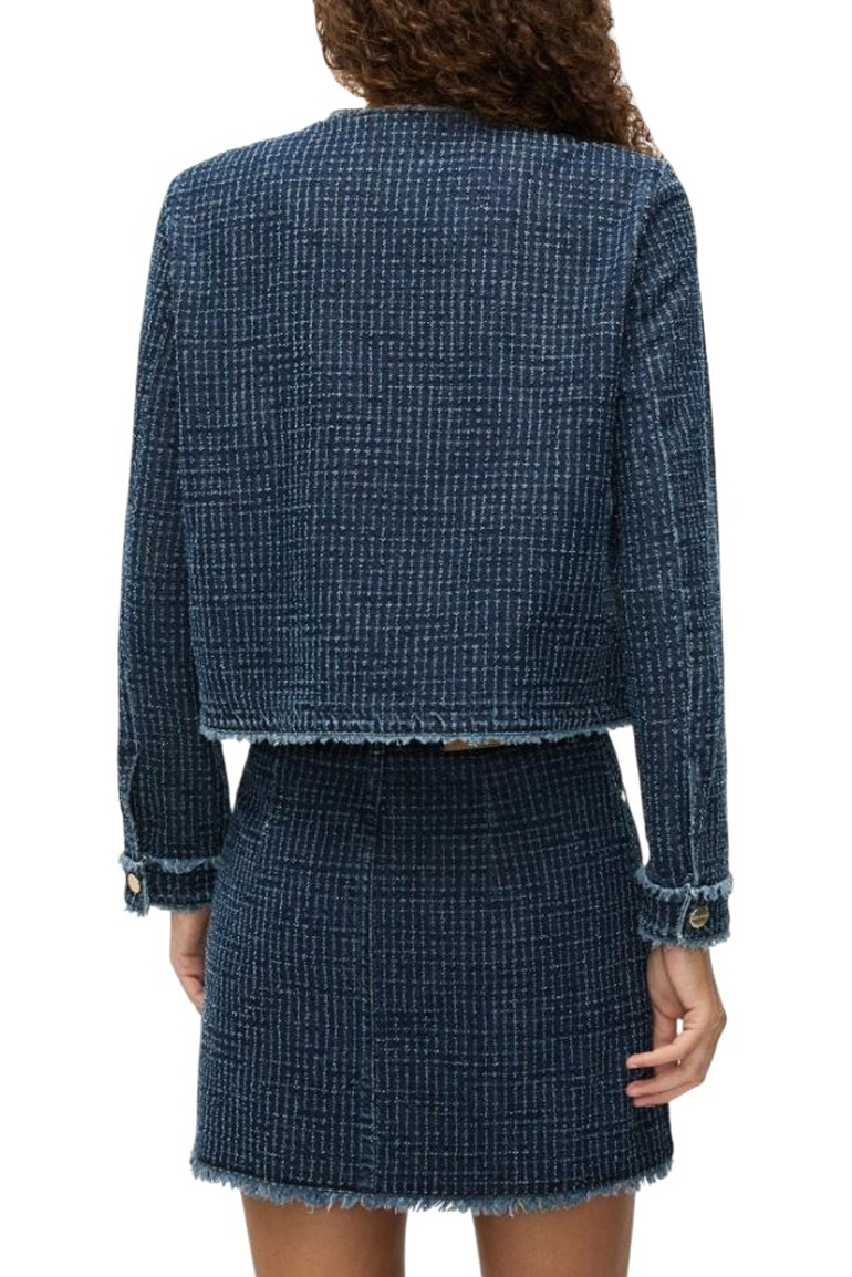 Женский iBLUES Жакет CARIOCA из натурального хлопка (цвет ), артикул 2617041041 | Фото 4