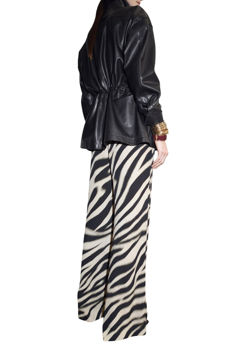 Женский Mango Брюки GLACIAR с принтом (цвет ), артикул 27084099 | Фото 3