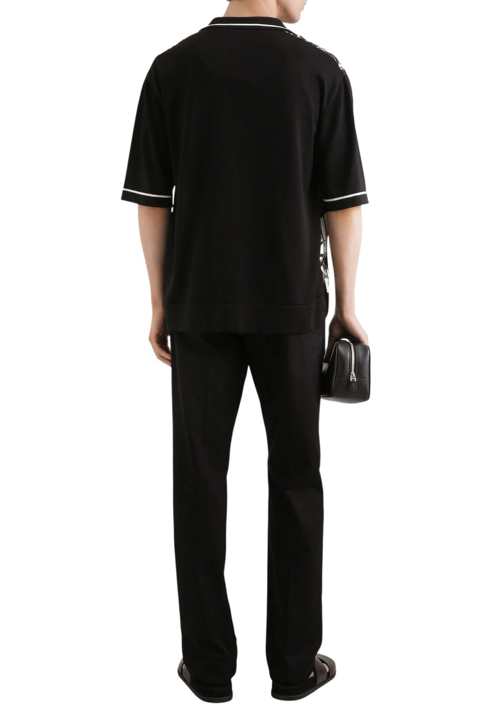 Мужской Dolce & Gabbana Брюки из хлопка (цвет ), артикул GP1I9T-FUFJU | Фото 4