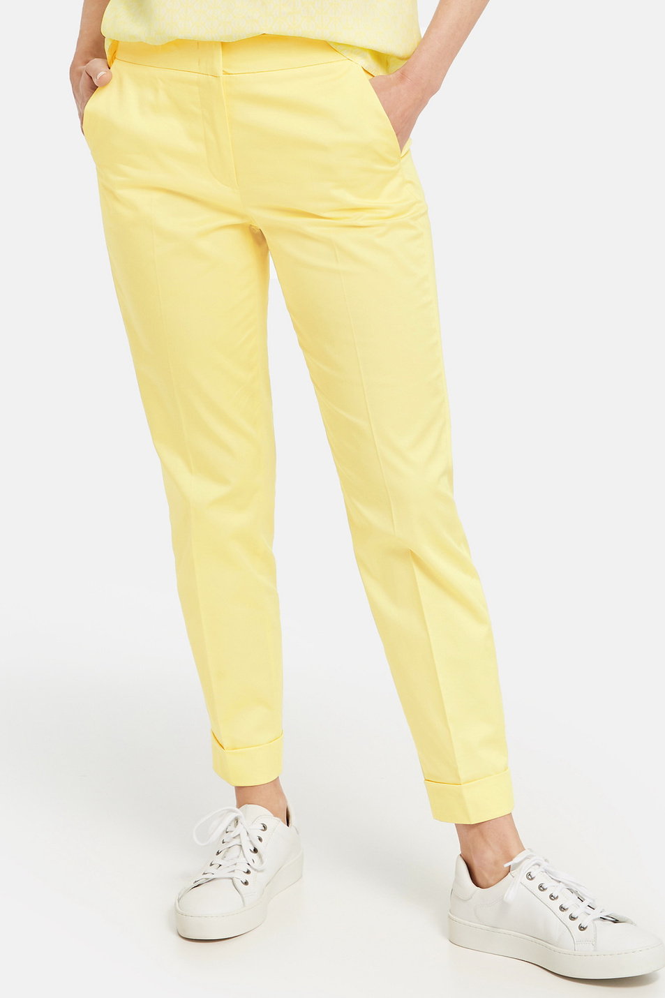 Женский Gerry Weber Брюки из эластичного хлопка (цвет ), артикул 320022-31370 | Фото 1