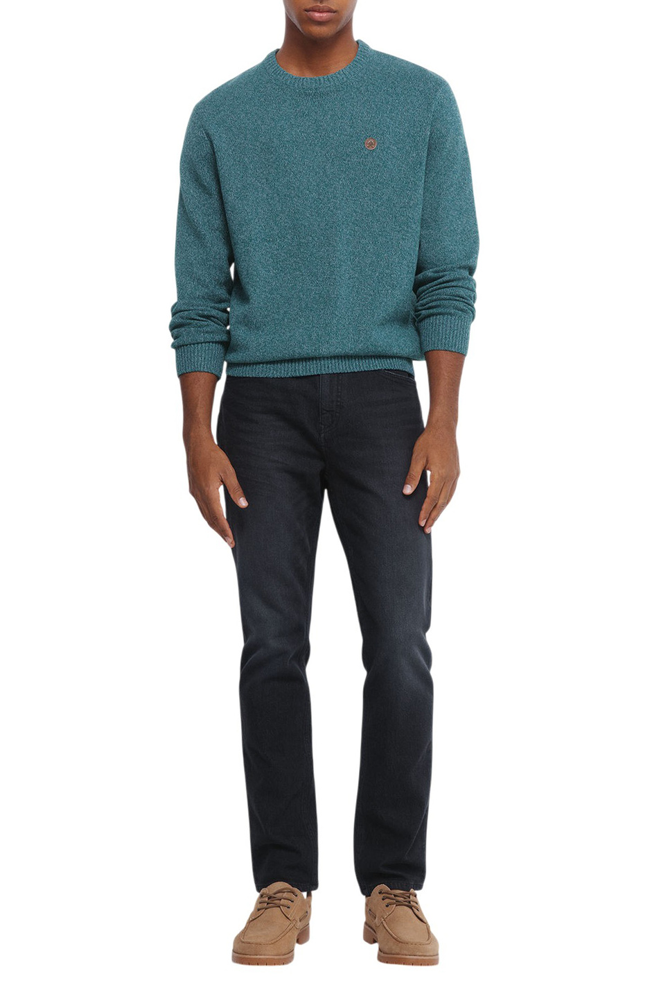Мужской Springfield Джемпер из смесового хлопка (цвет ), артикул 1402508 | Фото 2