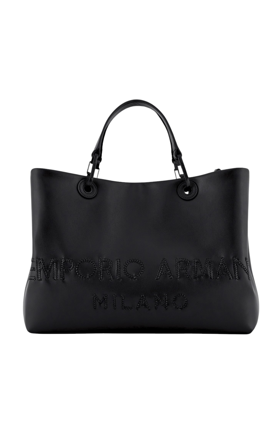 Женский Emporio Armani Сумка-шопер MyEA из натуральной кожи (цвет ), артикул EW000360-AF13792 | Фото 1