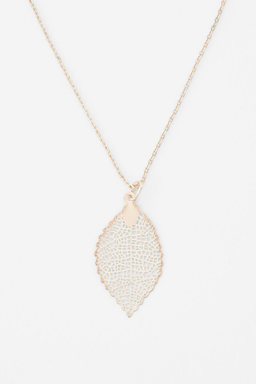 Женский Accessorize Колье с подвеской FILI LEAF (цвет ), артикул 982389 | Фото 2