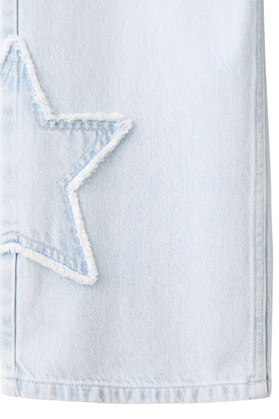 Девочкам Mango Kids Джинсы STARS из хлопка (цвет ), артикул 27011264 | Фото 5