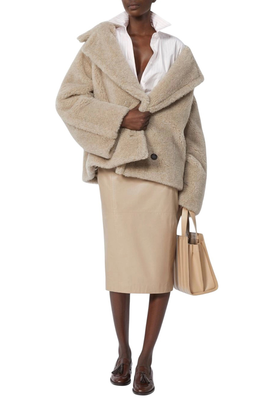 Женский Max Mara Рубашка ACCENNI из хлопка (цвет ), артикул 2611111111 | Фото 2