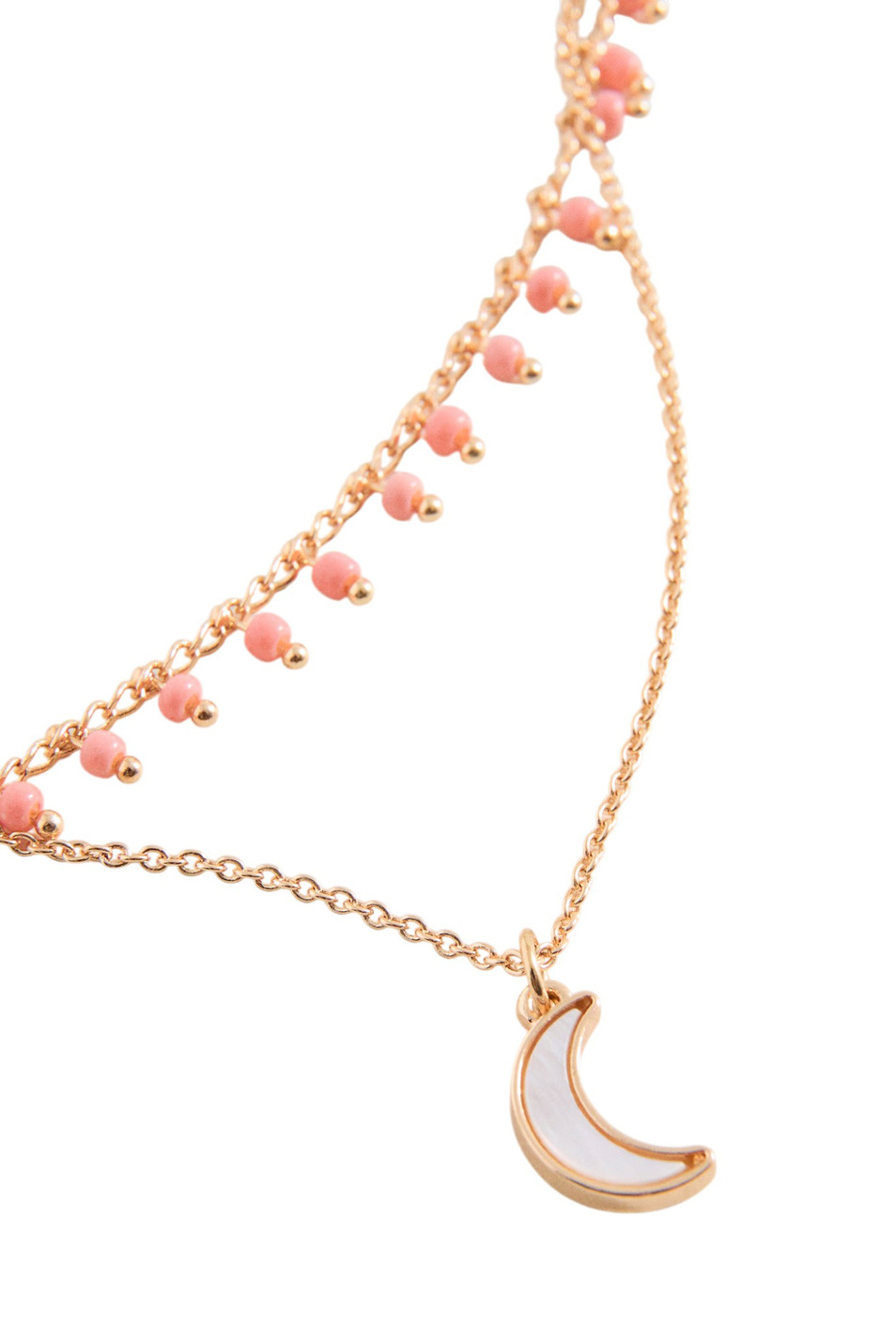 Девочкам Mango Kids Ожерелье MOON в комплекте из 2 шт (цвет ), артикул 27044046 | Фото 2