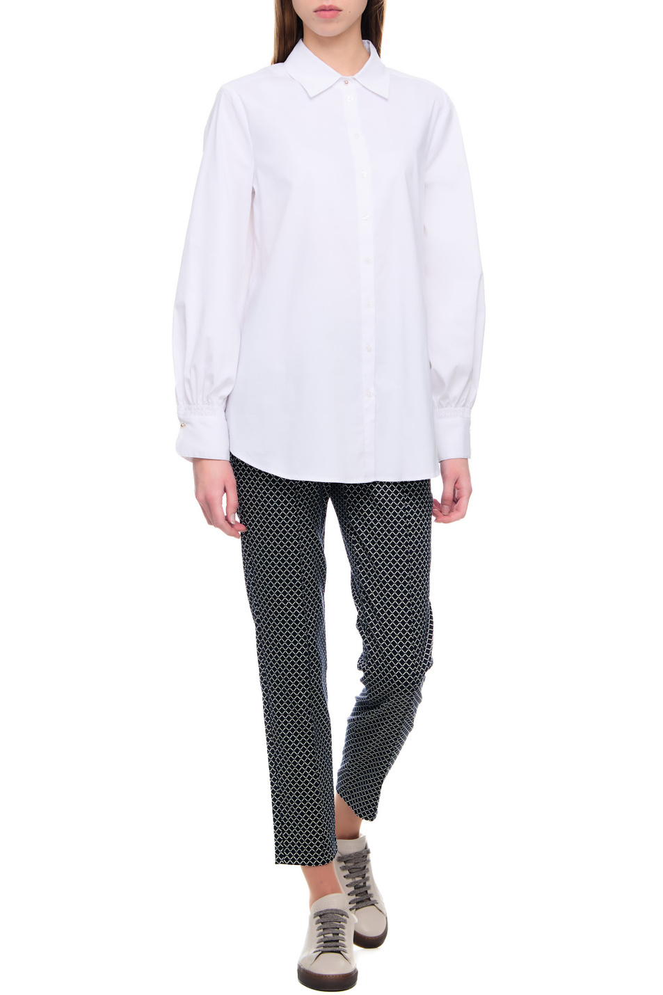Женский Gerry Weber Блузка из смесового хлопка (цвет ), артикул 160004-31403 | Фото 3