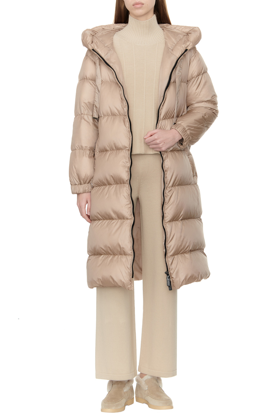 Женский Max Mara Пальто стеганое SEIPA (цвет ), артикул 2394960836 | Фото 4