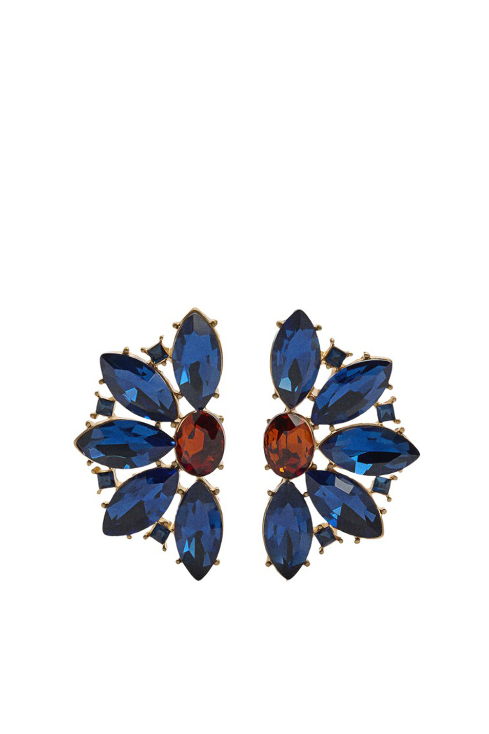 Серьги с кристаллами|Основной цвет:Разноцветный Женский Parfois Серьги с кристаллами (цвет ), артикул 205169 | Фото 1