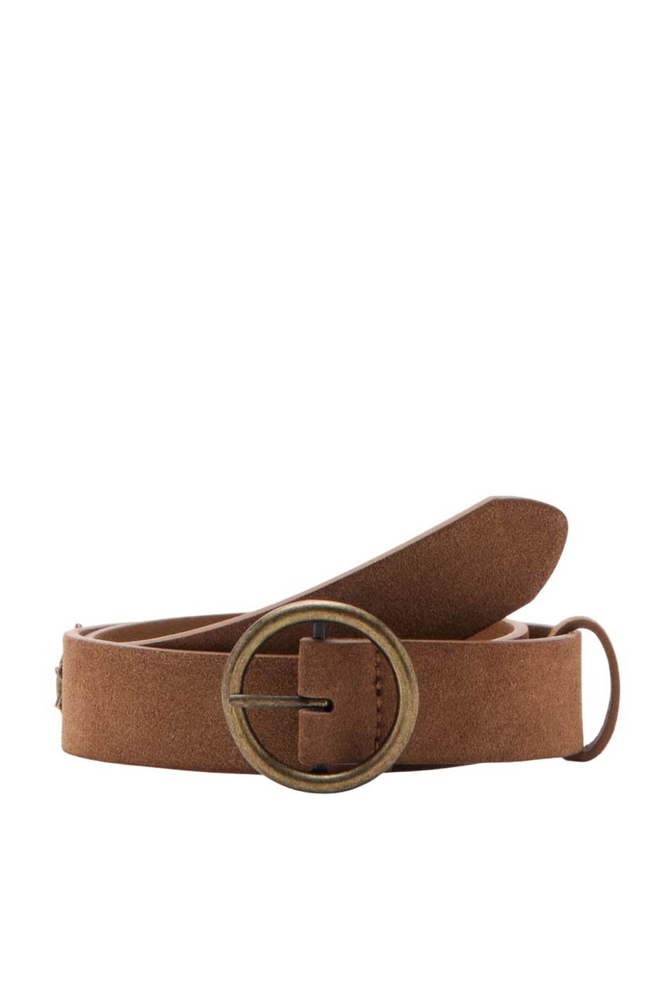 Девочкам Mango Kids Ремень SUNB из натуральной замши (цвет ), артикул 27041311 | Фото 1