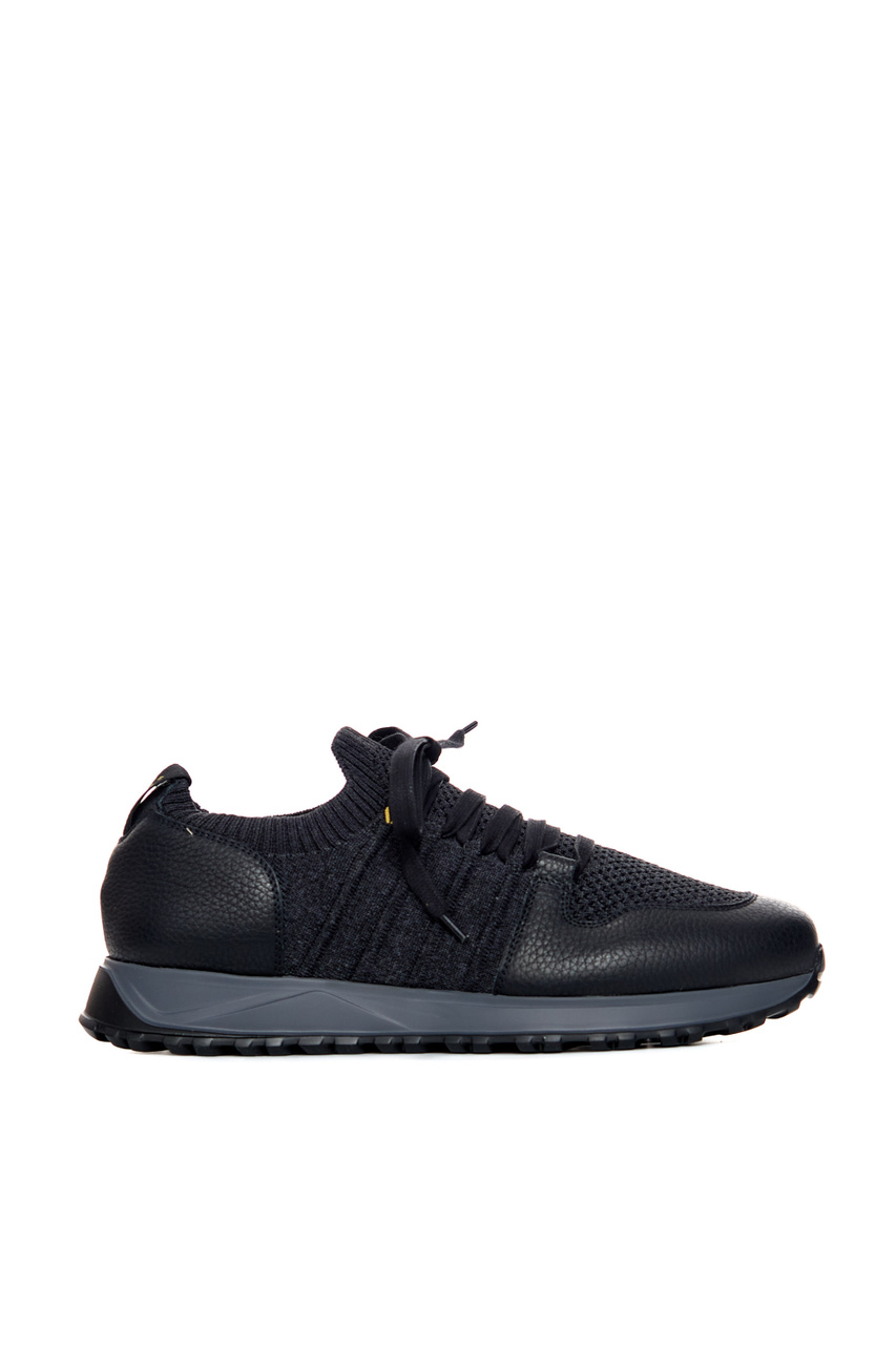 Кроссовки из комбинированного материала|Основной цвет:Черный|Артикул:DU3221SYDNPX657RN00 | Фото 1