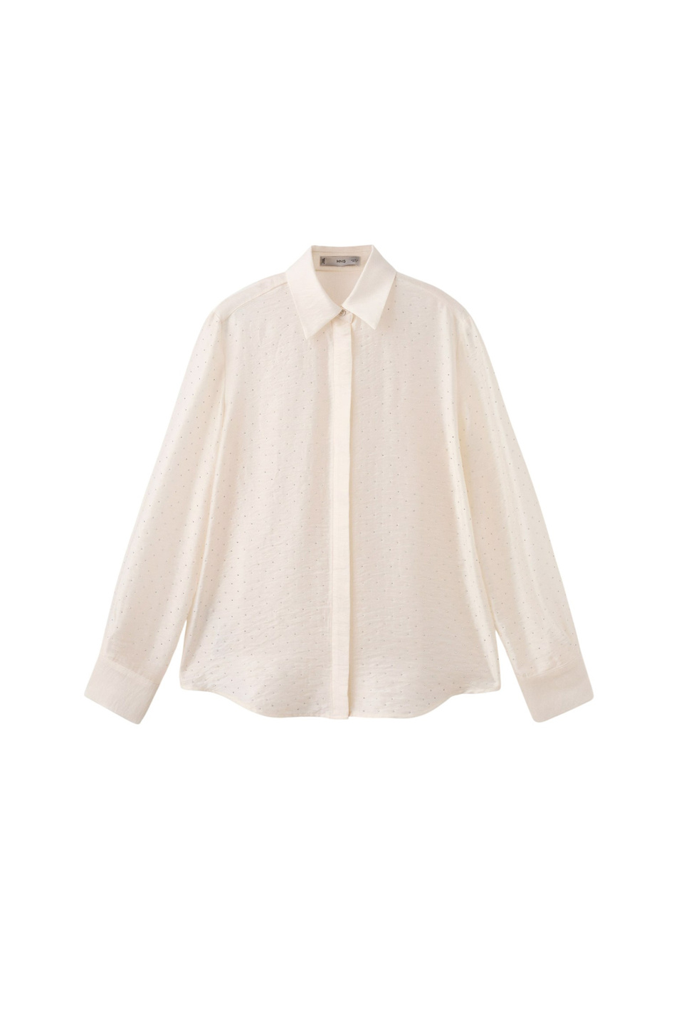 Женский Mango Рубашка ROMP со стразами (цвет ), артикул 17019109 | Фото 1