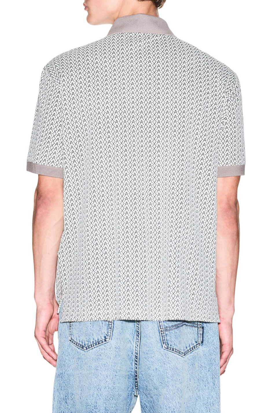 Мужской Armani Exchange Поло из хлопка (цвет ), артикул XM002015-AF10366 | Фото 4
