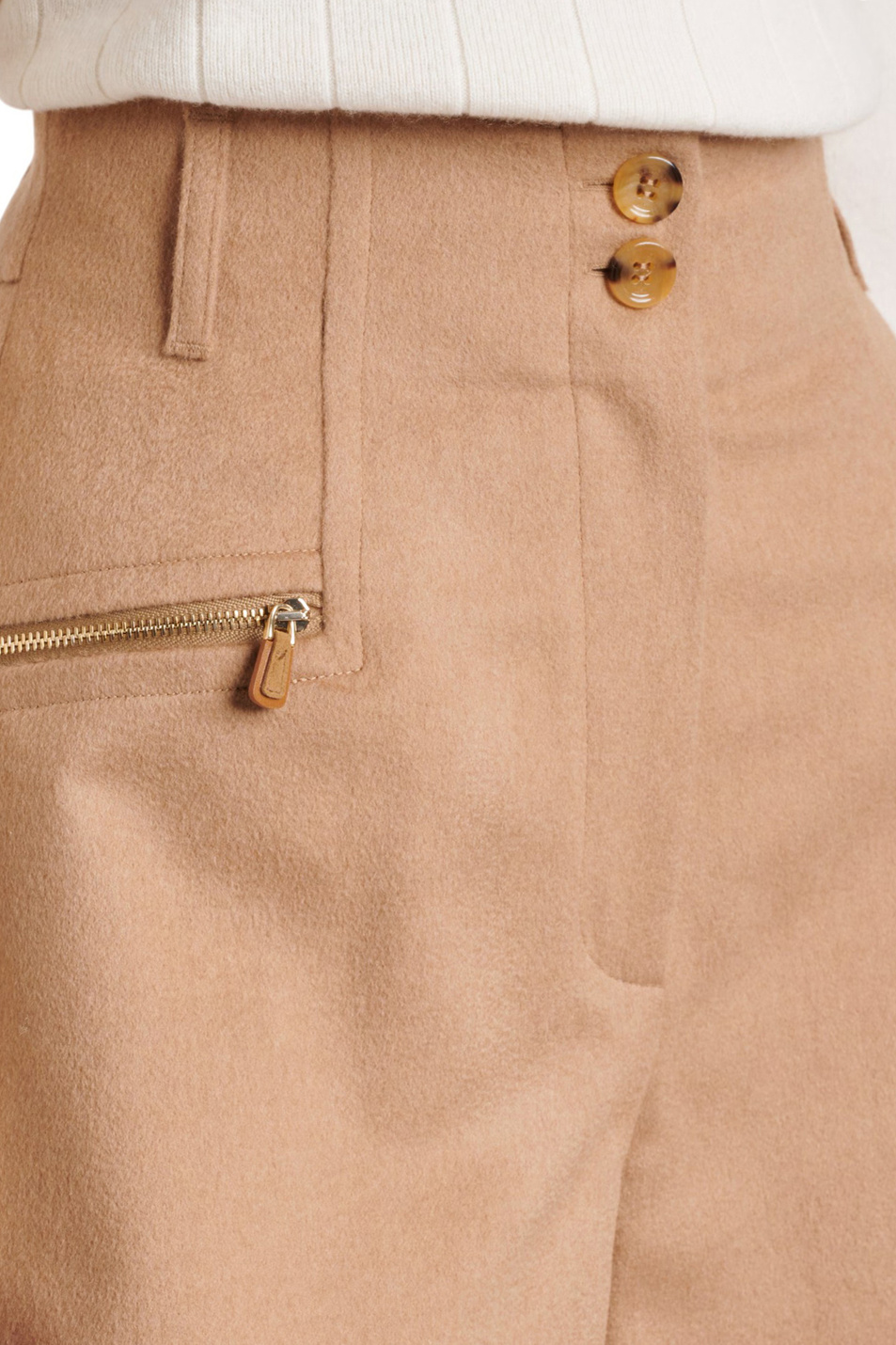 Женский Max Mara Шорты LOLA из шерсти (цвет ), артикул 2521146012 | Фото 5