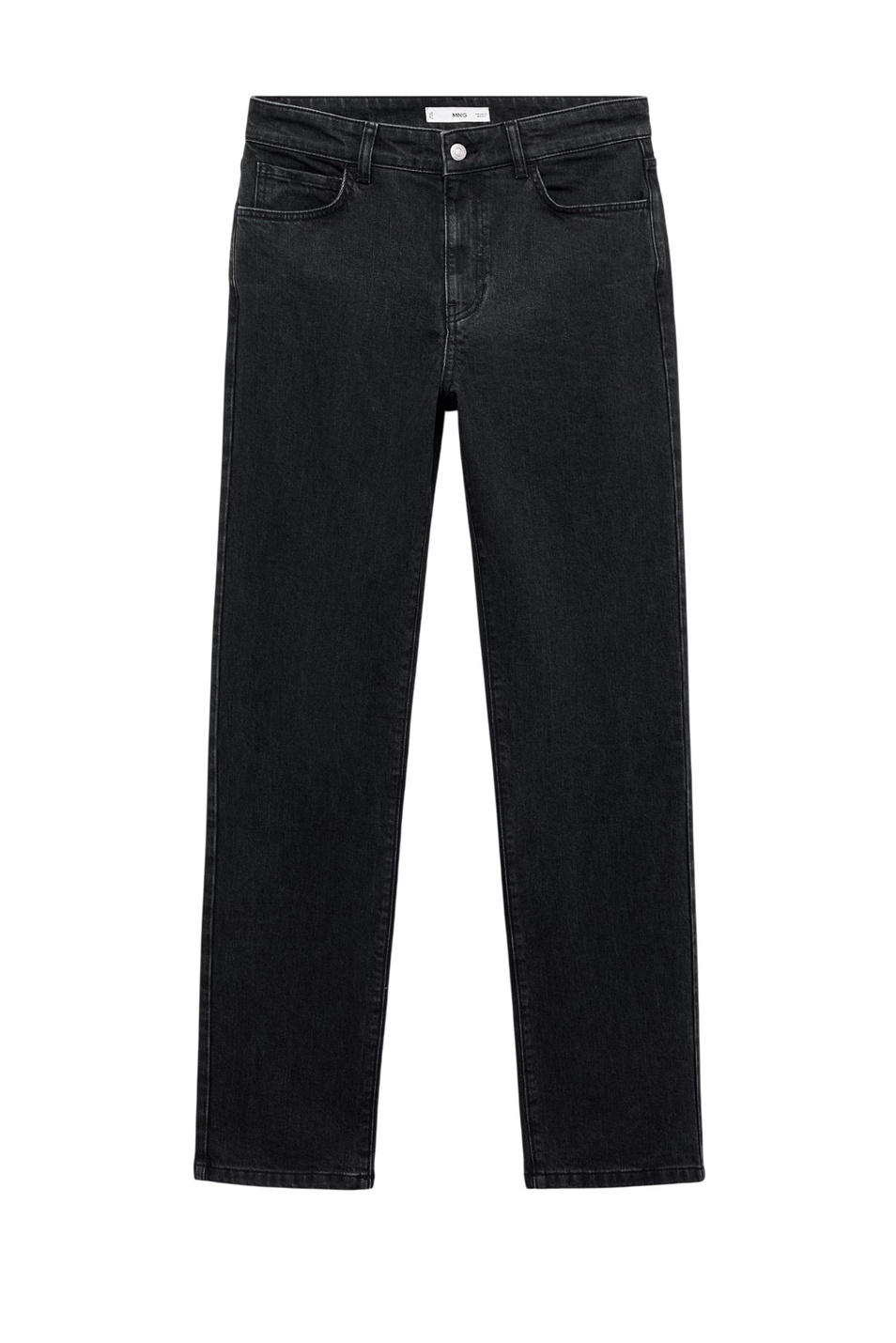 Джинсы DELIA из эластичного хлопка|Основной цвет:Черный Женский Mango Джинсы DELIA из эластичного хлопка (цвет ), артикул 17045171 | Фото 1