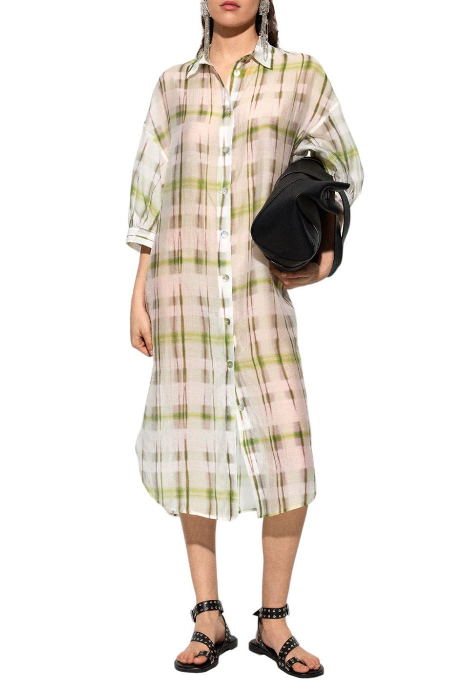 Женский Parfois Платье-рубашка с принтом (цвет ), артикул 219667 | Фото 2