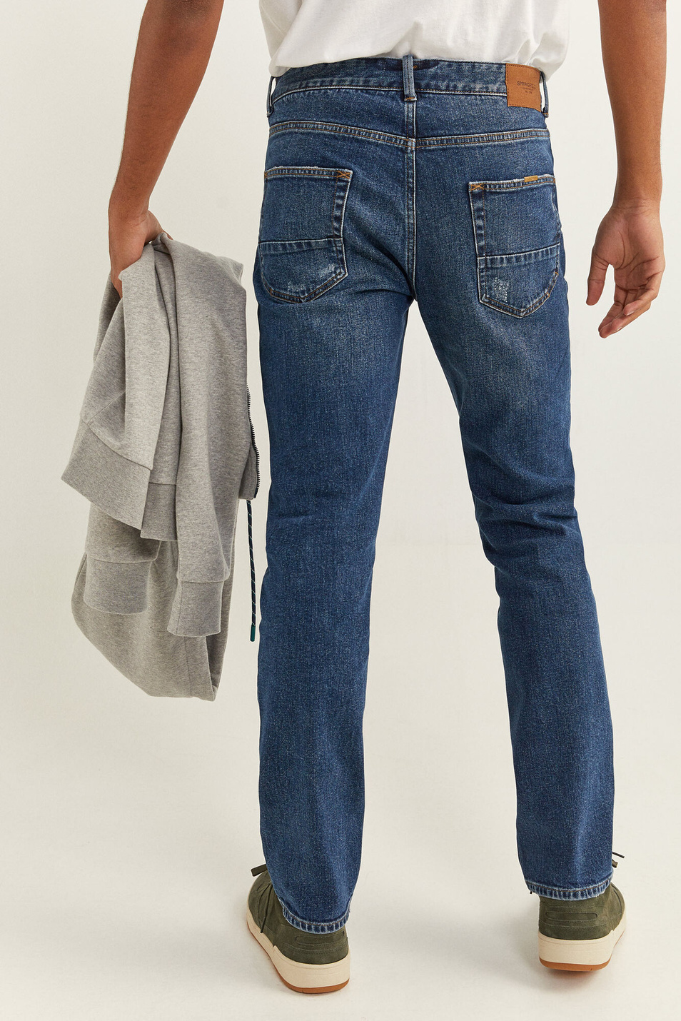 Springfield Мужские рваные джинсы (цвет ), артикул 1759841 | Фото 2