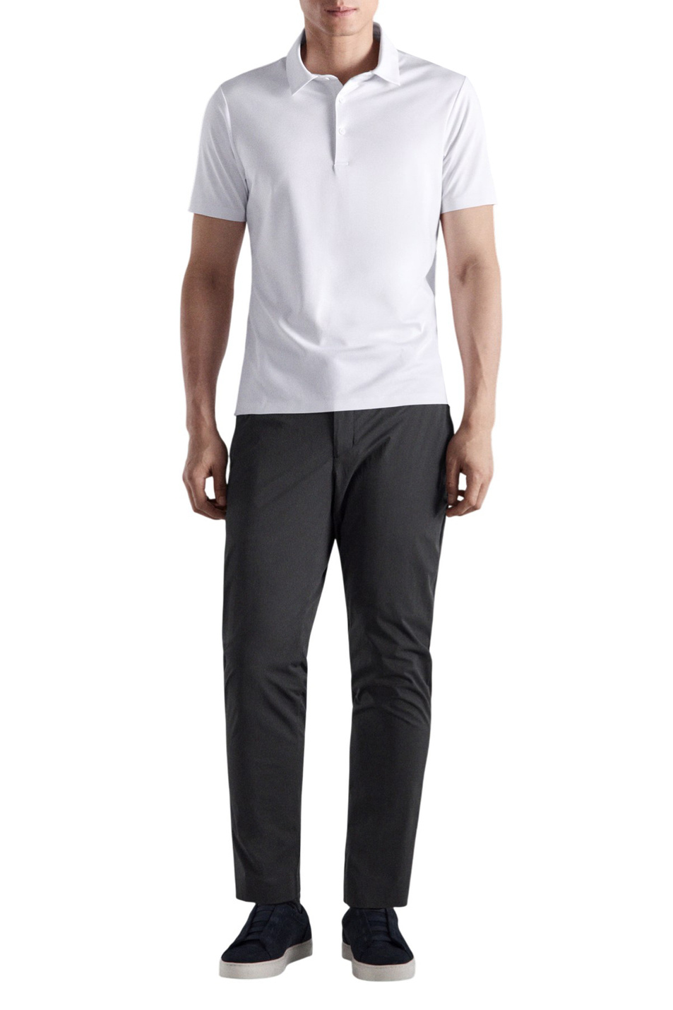 Мужской Mango Man Поло LAZIOP приталенного кроя (цвет ), артикул 27954425 | Фото 2