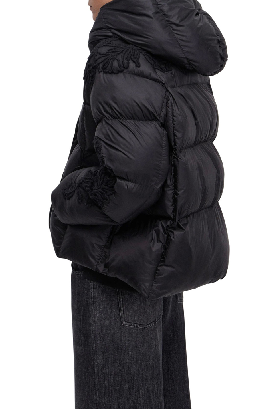 Женский Ermanno Firenze Куртка стеганая с аппликацией (цвет ), артикул D47EB010EU2 | Фото 5