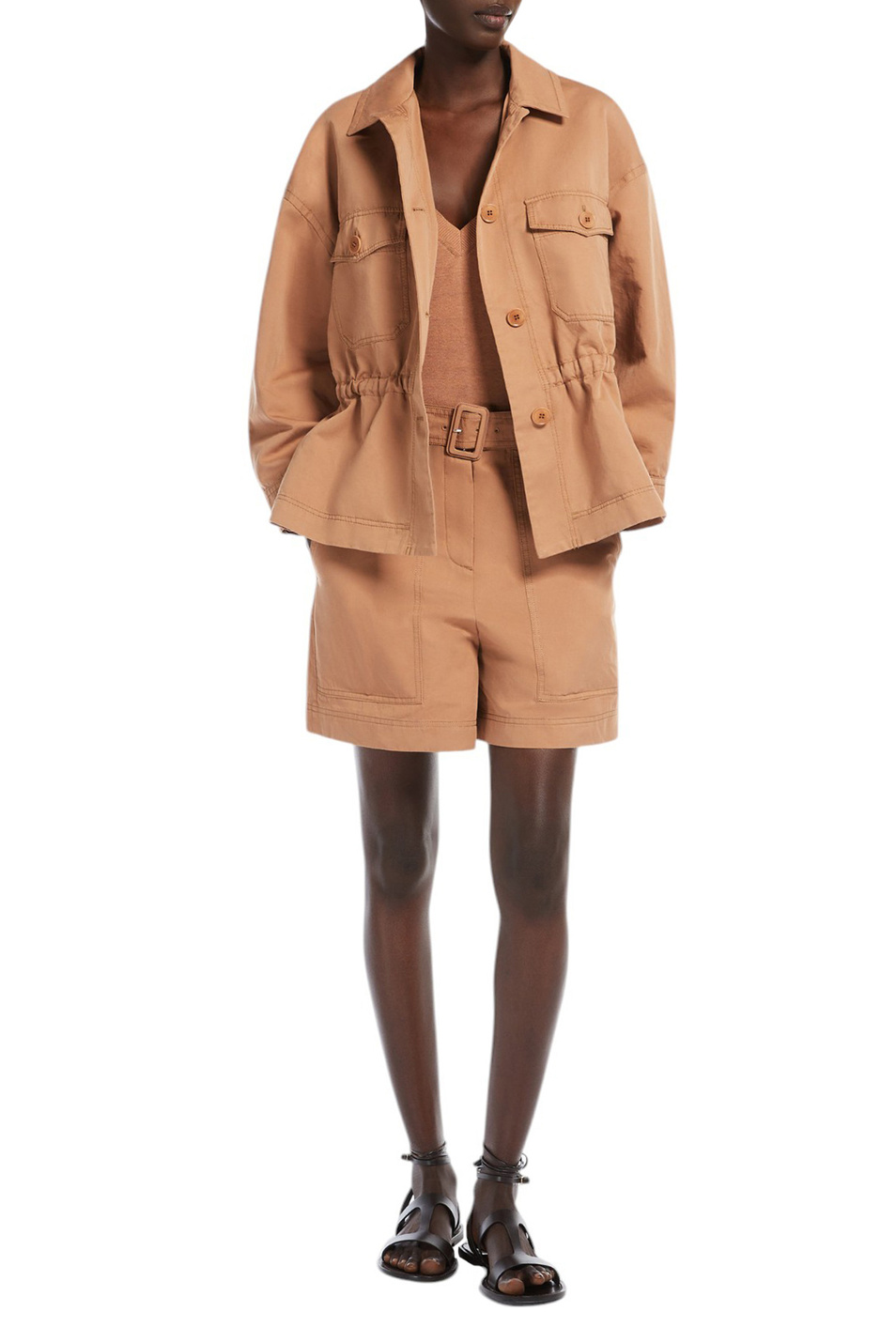 Женский Weekend Max Mara Куртка EGER из смесового хлопка (цвет ), артикул 2515041072 | Фото 2