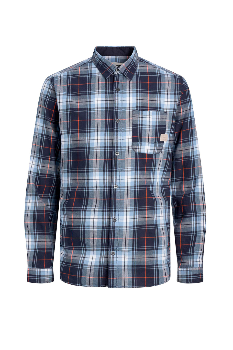 Мужской Jack & Jones Рубашка из натурального хлопка с принтом (цвет ), артикул 12204171 | Фото 1
