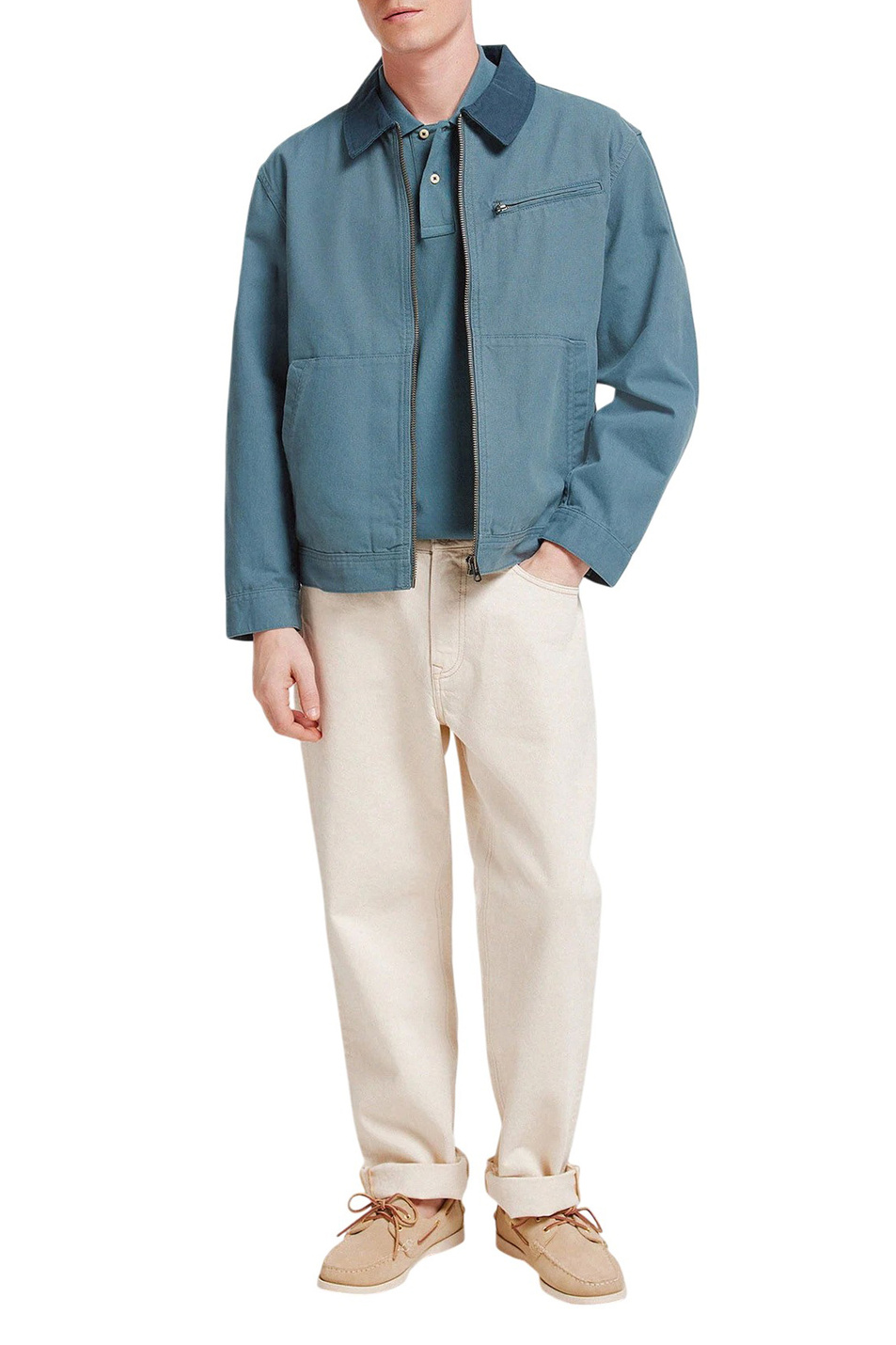 Мужской Springfield Поло из хлопка (цвет ), артикул 8551105 | Фото 2