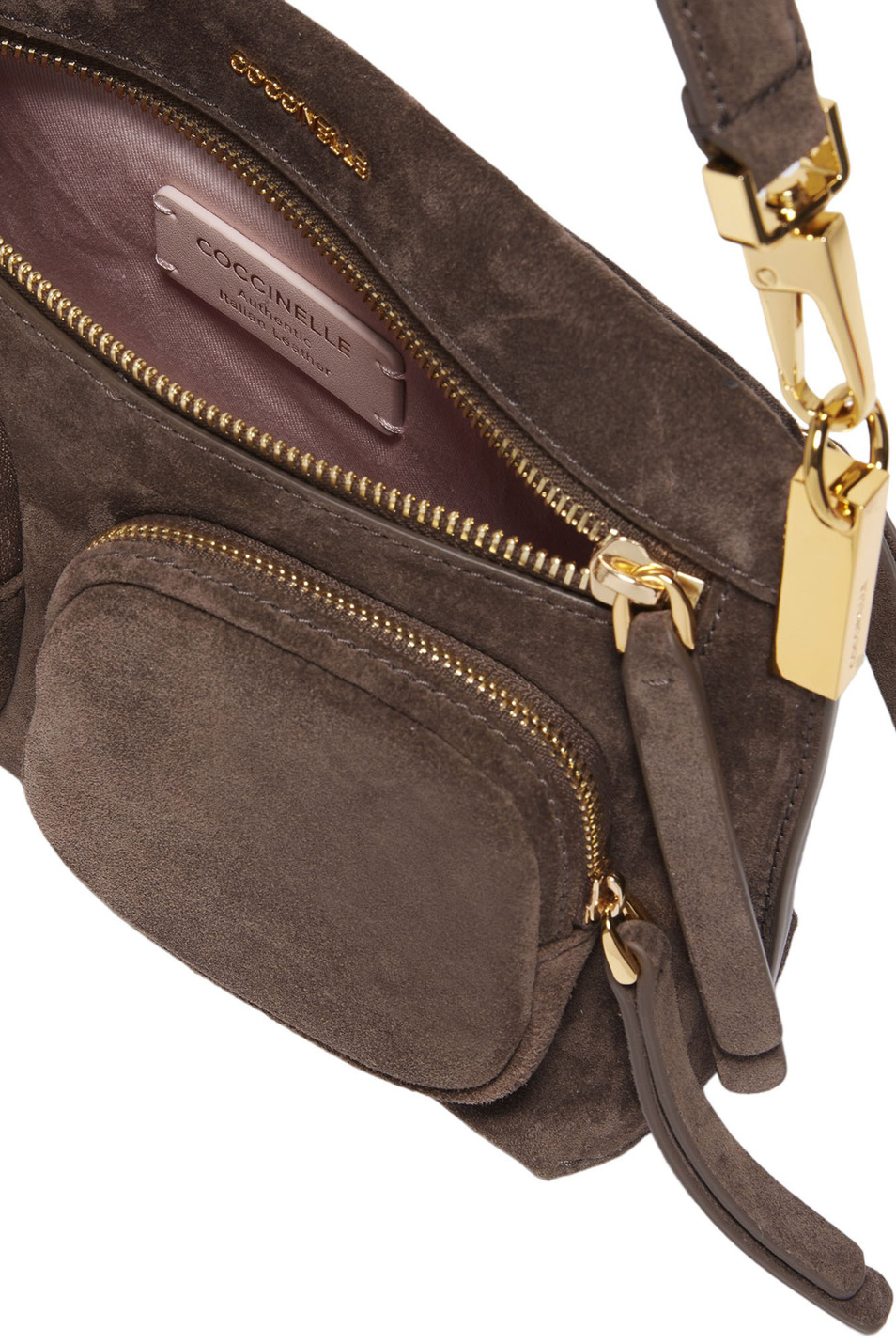 Женский Coccinelle Сумка HYLE SUEDE из натуральной замши (цвет ), артикул E1PH7180201 | Фото 4