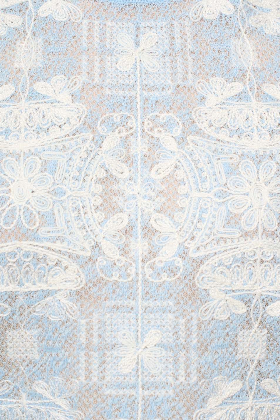 Женский ERMANNO SCERVINO Топ с вышивкой (цвет ), артикул D485L703RKMZ | Фото 6