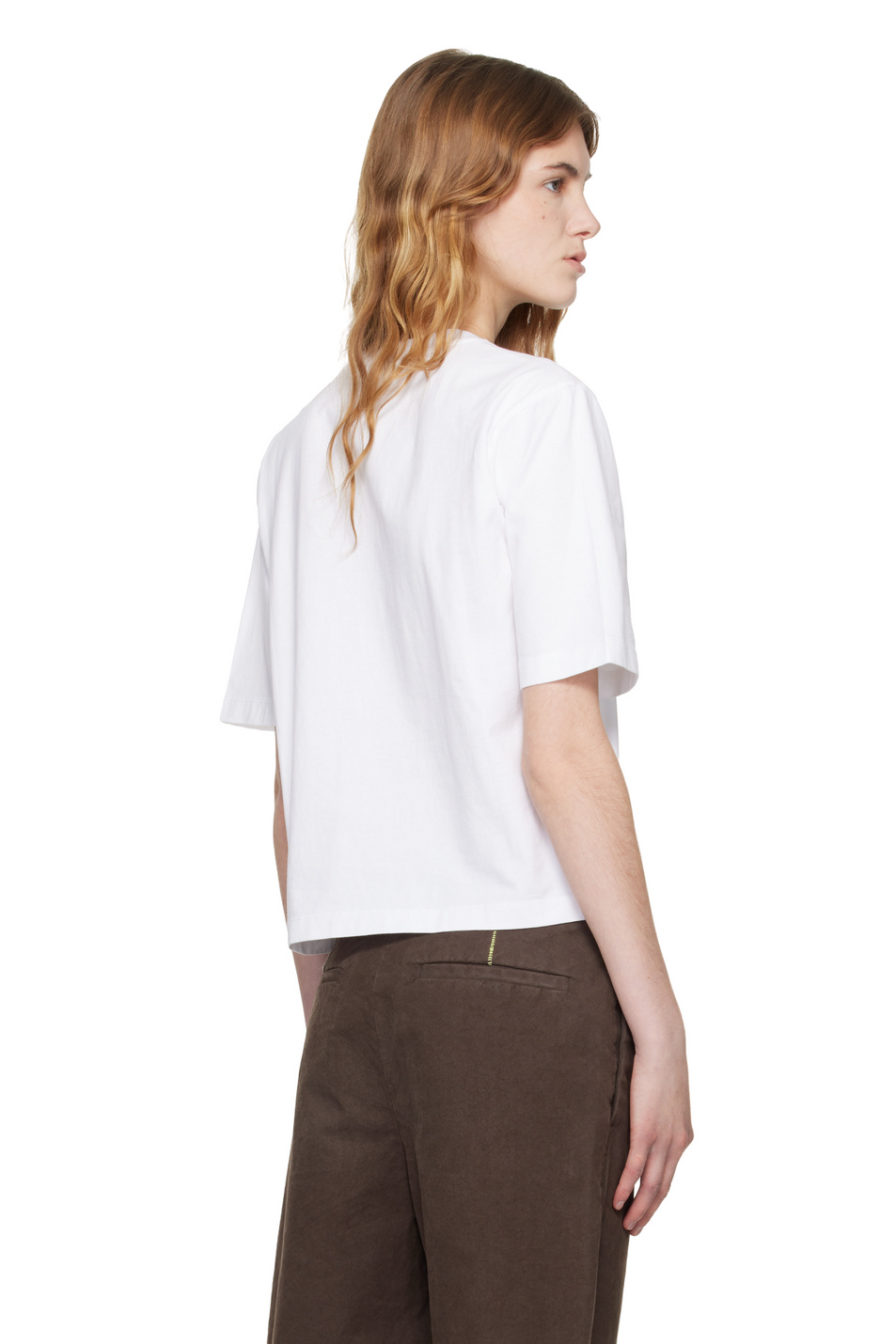 Женский Off-White Футболка STATEMENT с принтом (цвет ), артикул OWAA124S26JER0060110 | Фото 6