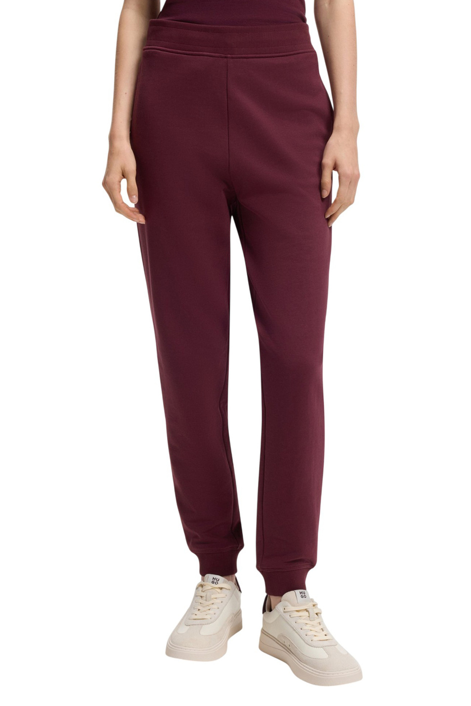 Женский HUGO Брюки Nelfinia из натурального хлопка (цвет ), артикул 50522417 | Фото 3