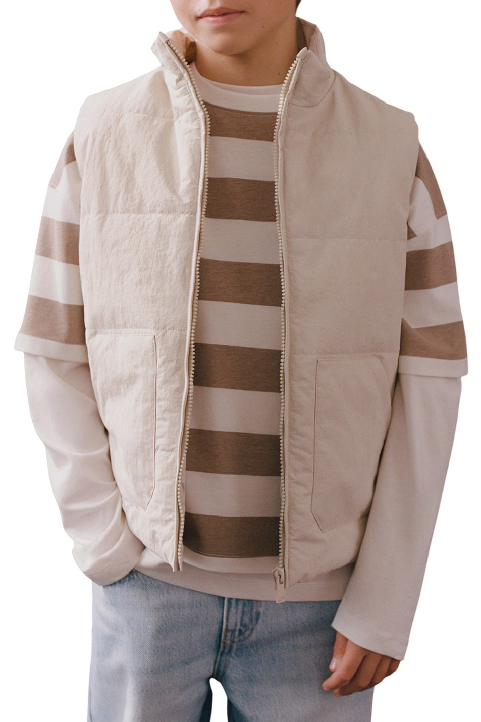 Мальчикам Mango Kids Жилет MATIAS стеганый (цвет ), артикул 27093729 | Фото 3