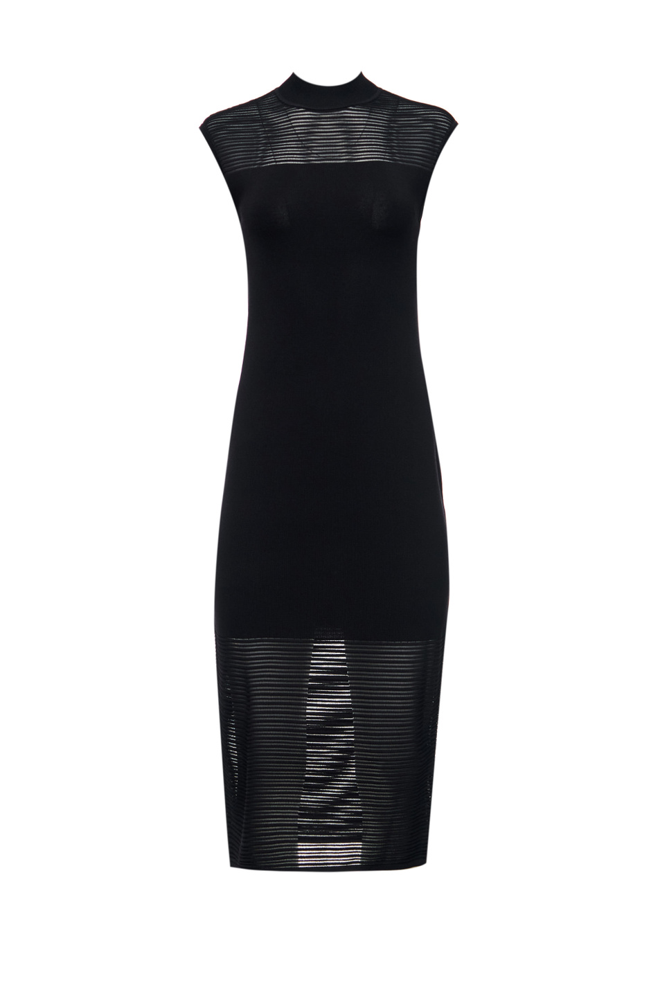 HUGO Трикотажное платье с прозрачными вставками (цвет ), артикул 50471636 | Фото 1