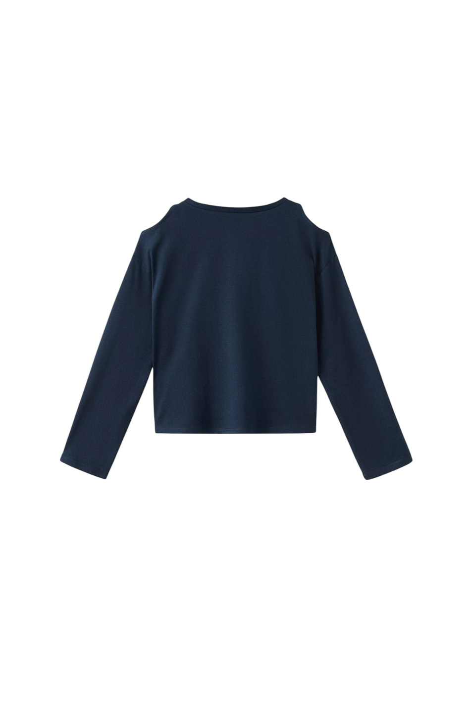 Джемпер CUTOUT из хлопка|Основной цвет:Синий Девочкам Mango Kids Джемпер CUTOUT из хлопка (цвет ), артикул 17004430 | Фото 2
