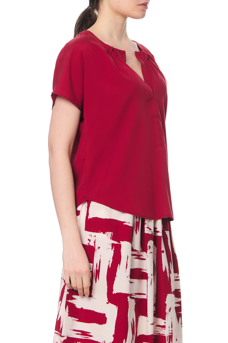 Женский Gerry Weber Блузка с коротким рукавом (цвет ), артикул 760034-31424 | Фото 5