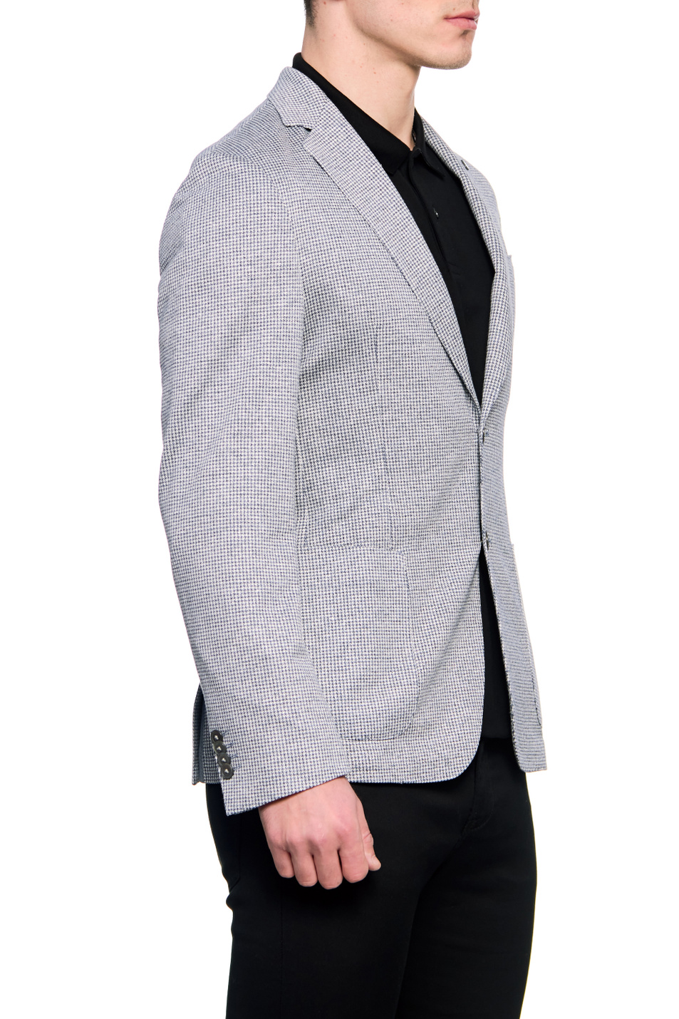 Мужской BOSS Льняной пиджак с добавлением хлопка (цвет ), артикул 50469000 | Фото 4
