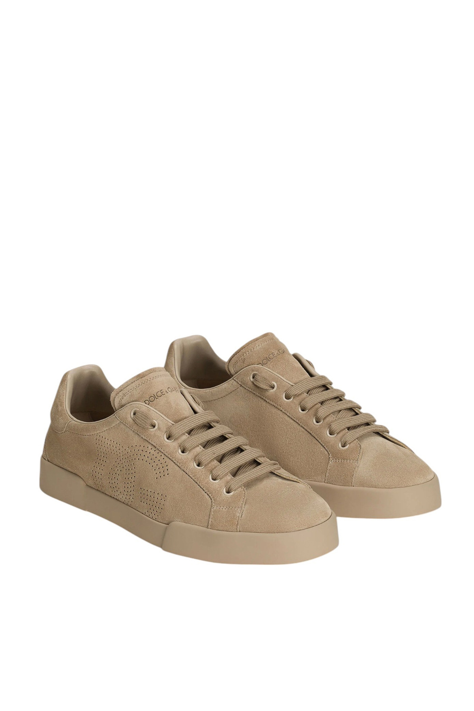 Мужской Dolce & Gabbana Кеды Portofino из натуральной замши (цвет ), артикул CS2324-A9T67 | Фото 2