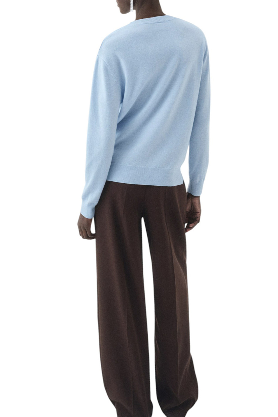 Женский Mango Джемпер SERRANO из шерсти (цвет ), артикул 17016354 | Фото 4