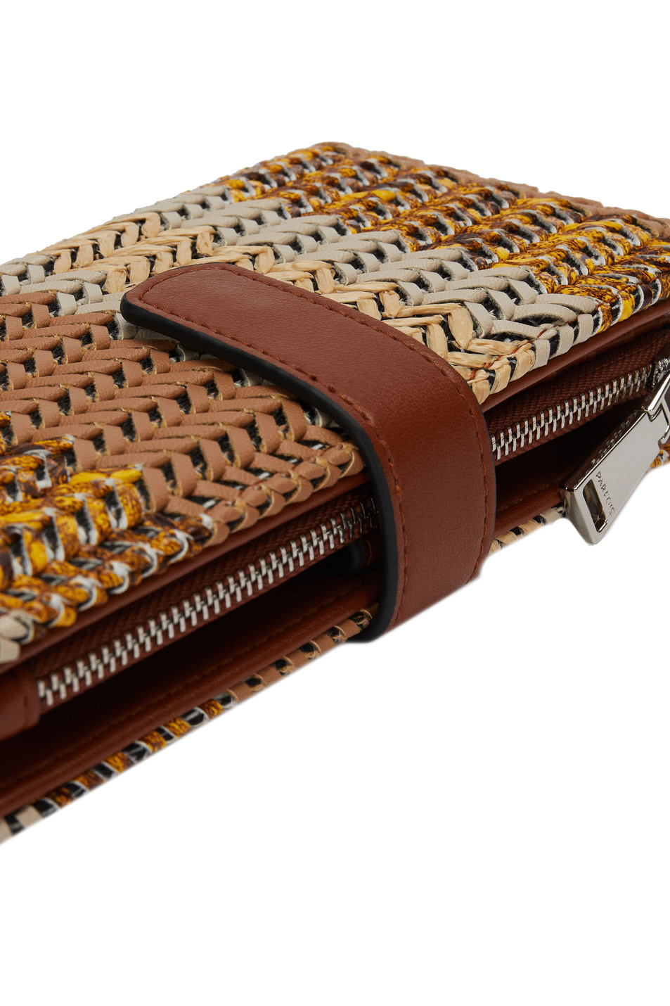 Parfois Комбинированный плетеный кошелек (цвет ), артикул 186914 | Фото 4