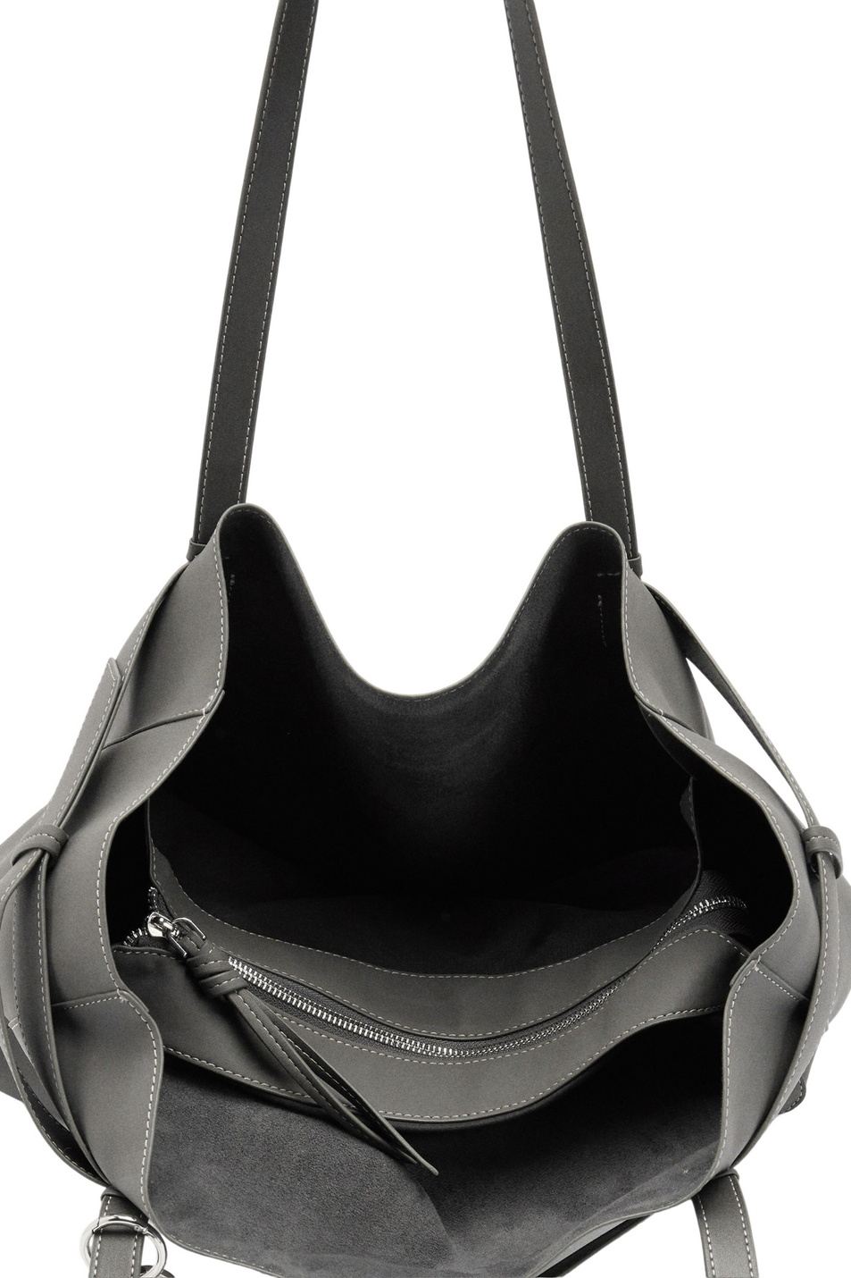 Женский Parfois Сумка-шопер с подвеской (цвет ), артикул 241810 | Фото 4