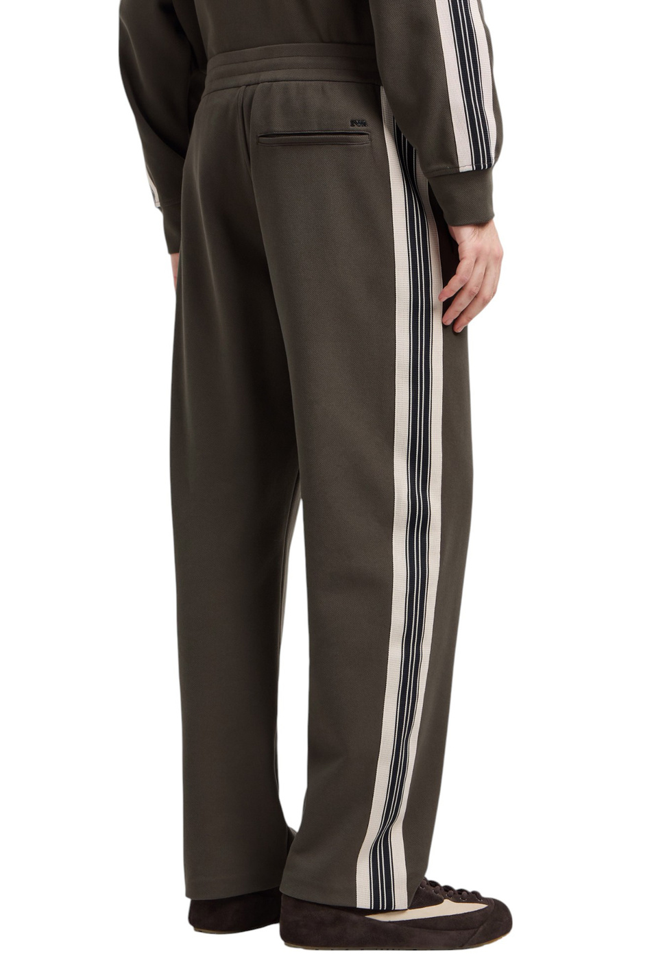 Мужской Emporio Armani Брюки с контрастными вставками (цвет ), артикул EM002873-AF13488 | Фото 4