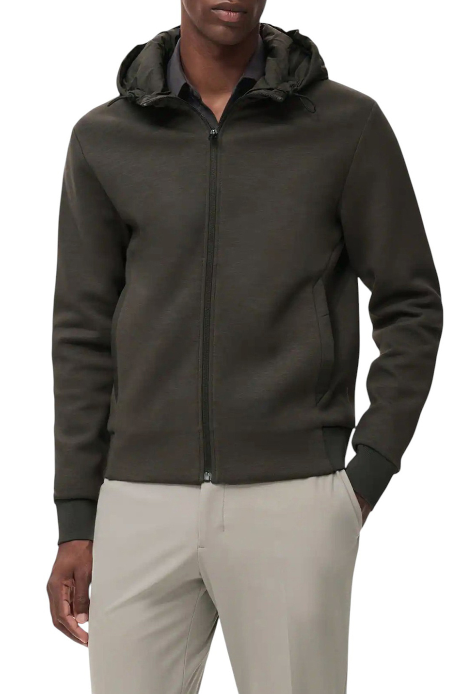 Мужской Mango Man Толстовка BARRYH с капюшоном (цвет ), артикул 17015979 | Фото 3