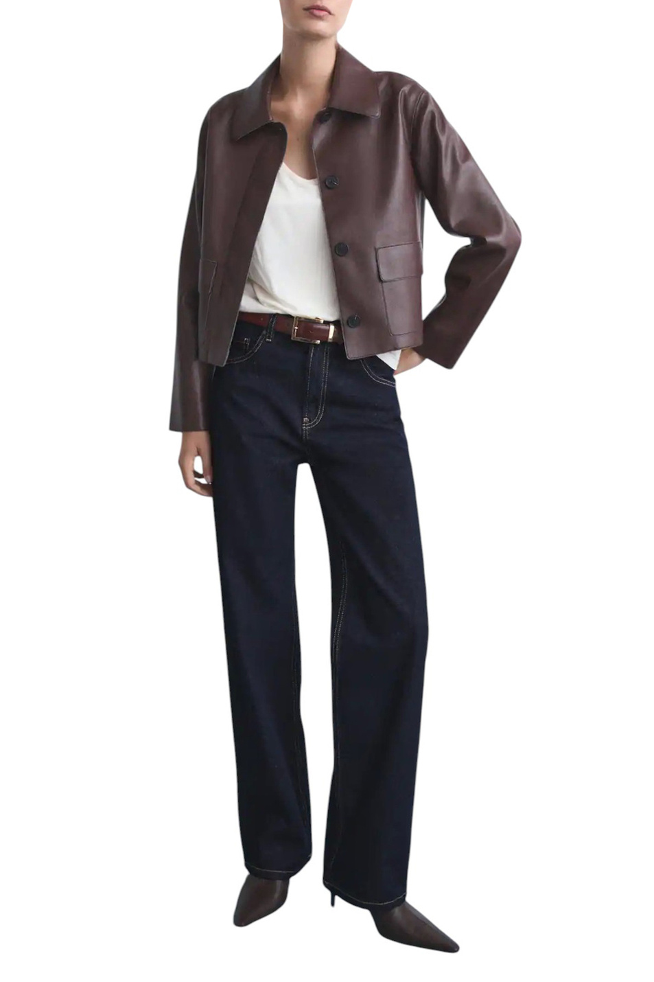 Джинсы MIAMI из хлопка|Основной цвет:Синий Женский Mango Джинсы MIAMI из хлопка (цвет ), артикул 17044781 | Фото 2