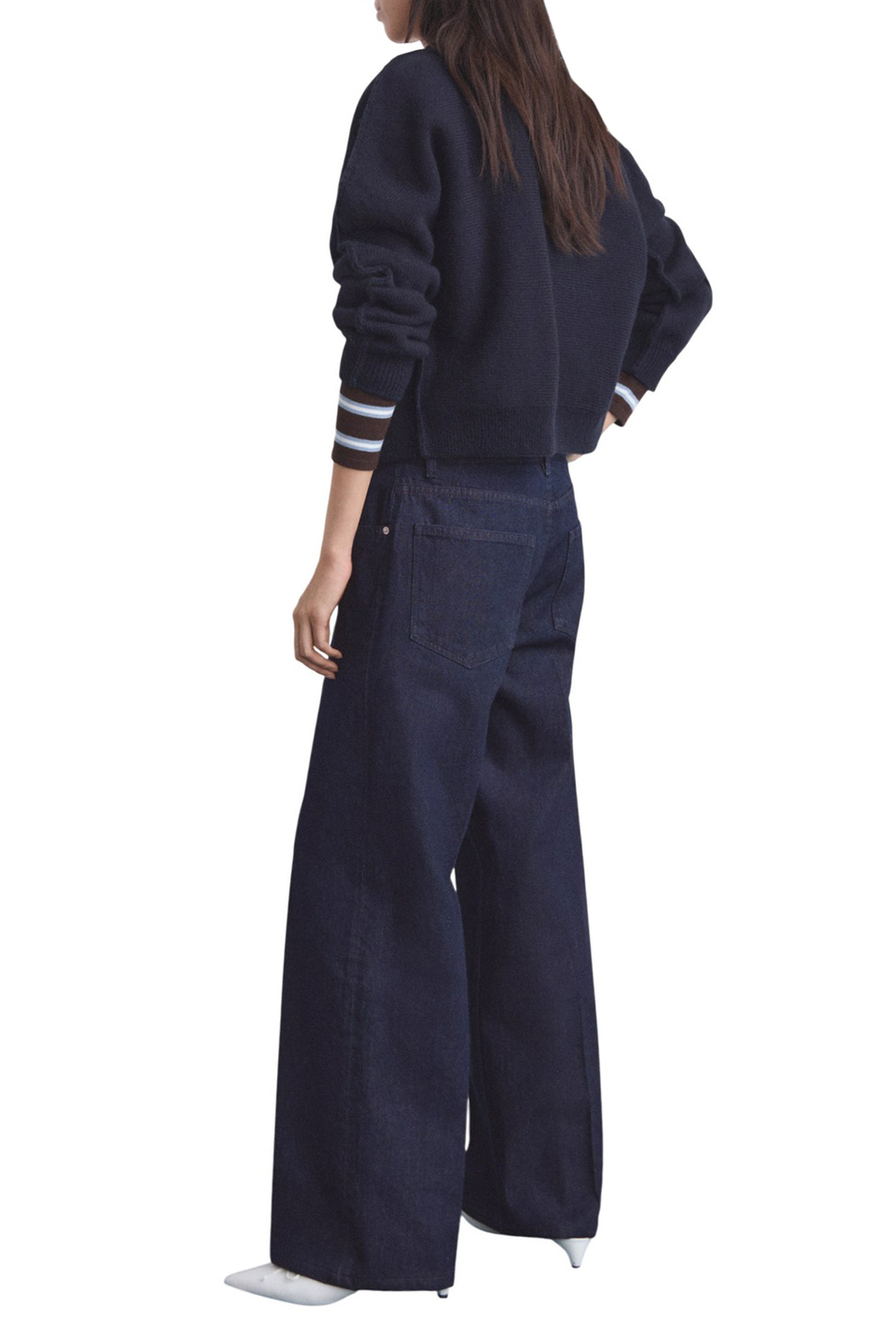 Женский Mango Джинсы MAYA прямого кроя (цвет ), артикул 17016745 | Фото 4