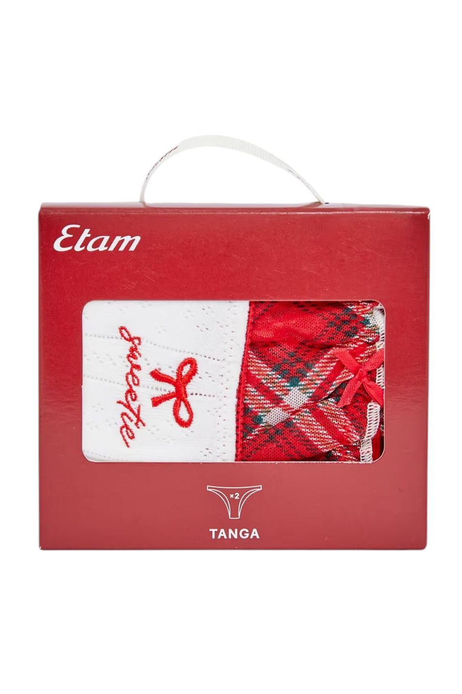 Женский Etam Стринги JOVIE в комплекте из 2 шт (цвет ), артикул 6555955 | Фото 4