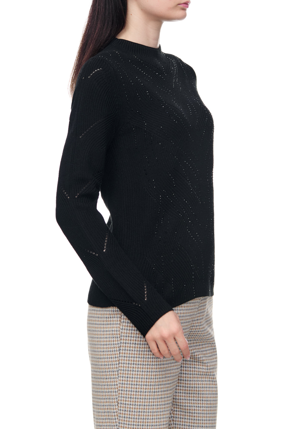 Женский Pennyblack Джемпер PEDINA из смесовой шерсти со стразами (цвет ), артикул 13640122 | Фото 5