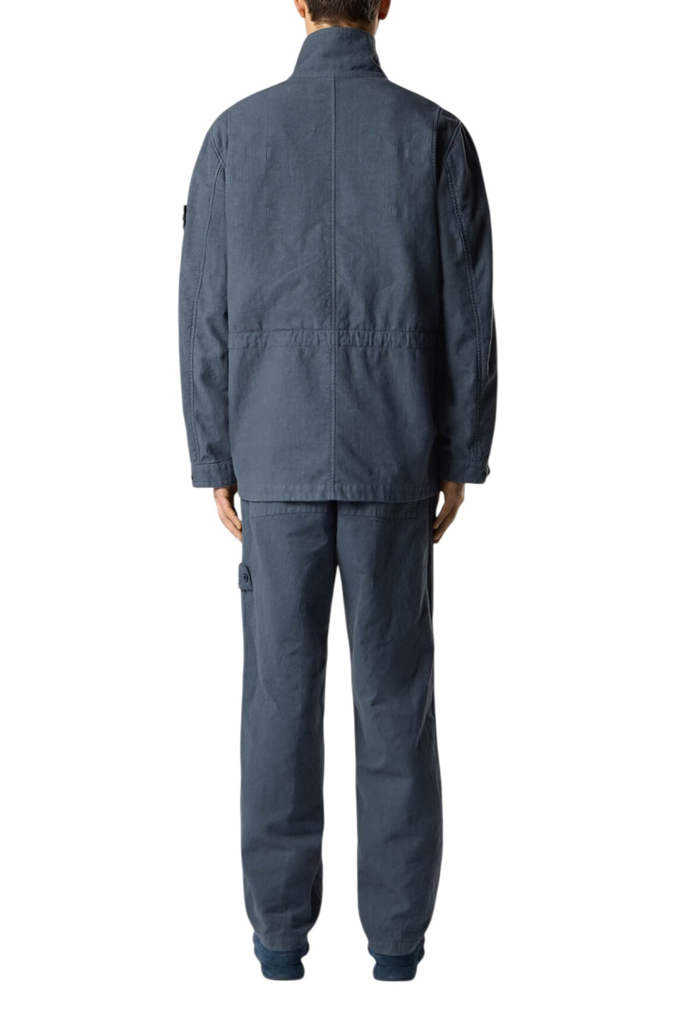 Мужской Stone Island Брюки из хлопка и льна (цвет ), артикул L1S153100016-S0F36 | Фото 4