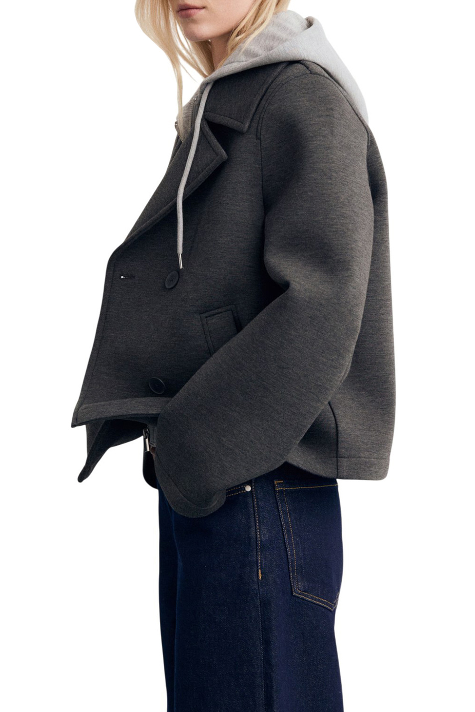 Женский Mango Куртка NERA с капюшоном (цвет ), артикул 17047802 | Фото 4