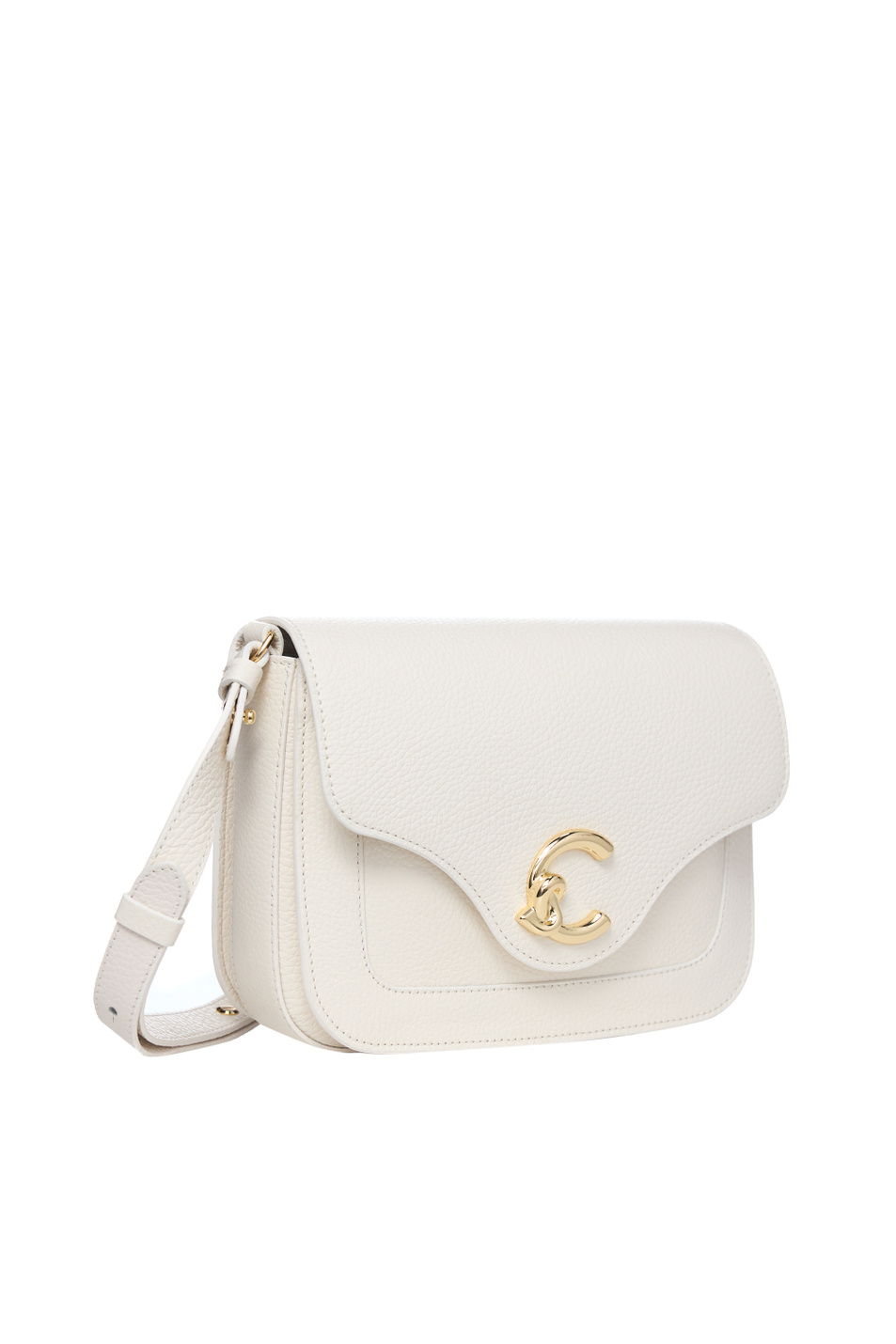 Сумка C-ME из натуральной кожи|Основной цвет:Белый Женский Coccinelle Сумка C-ME из натуральной кожи (цвет ), артикул E1SSL150101 | Фото 2