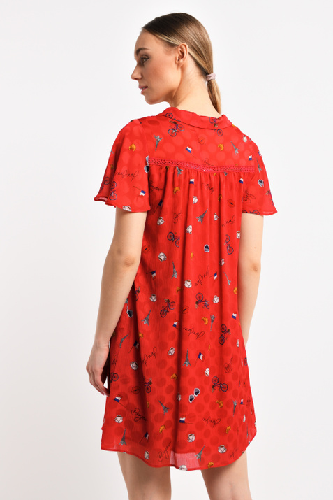 Naf Naf Платье с принтом ( цвет), артикул MENR30 | Фото 4