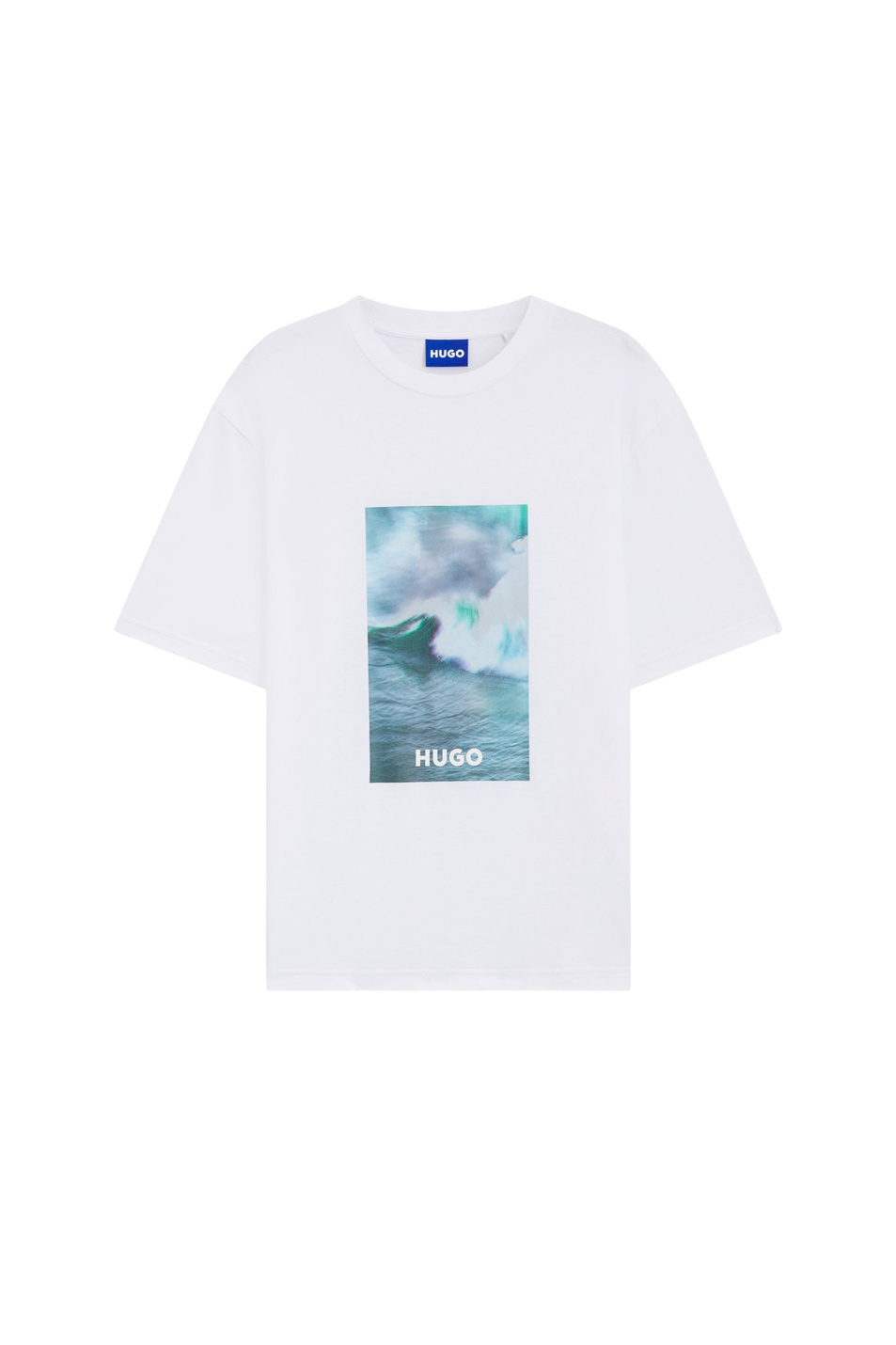 Мужской HUGO Футболка Nalotrix из хлопка (цвет ), артикул 50554349 | Фото 1